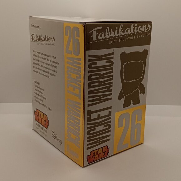Funko Fabrikations Wicket Warrick Star Wars #26 Ewok NIB - Picture 5 of 8